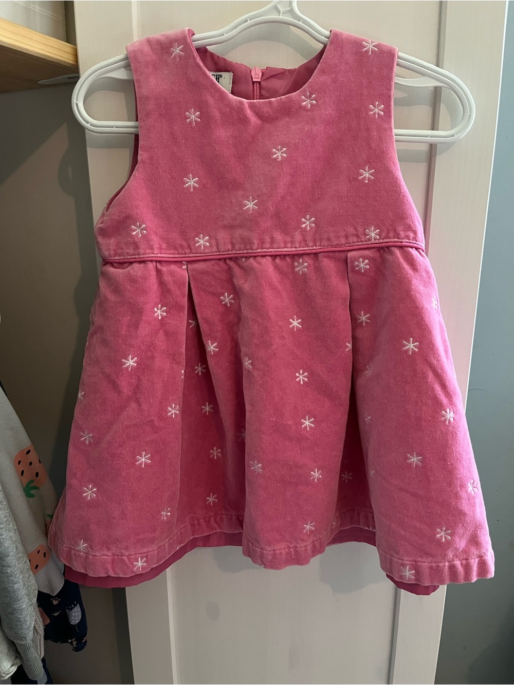 Vintage Oshkosh velour dress - 24M